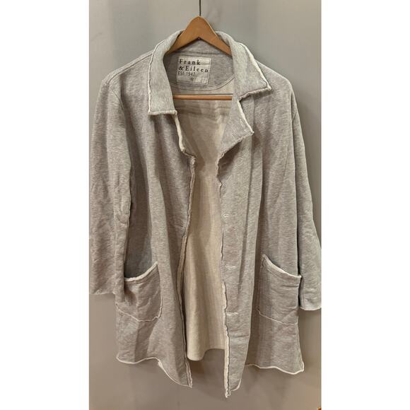 Frank and Eileen Belfast Peacoat - Gray Fleece - Size M (see narrative) - Picture 2 of 6